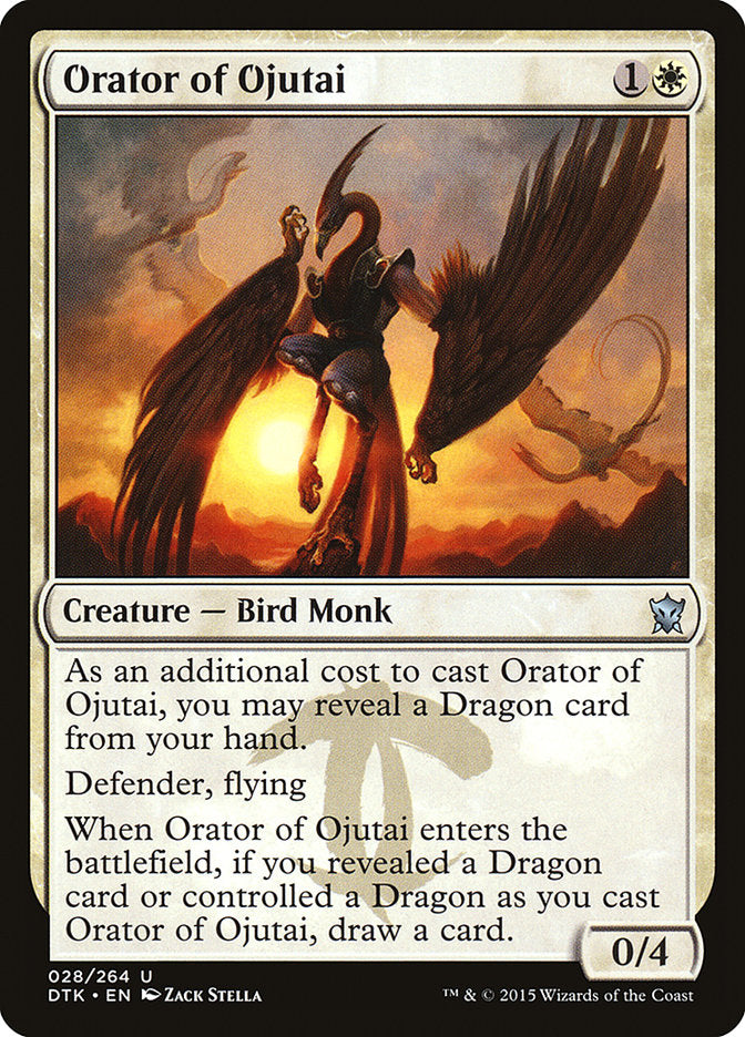 Orator of Ojutai [Dragons of Tarkir] | Total Play