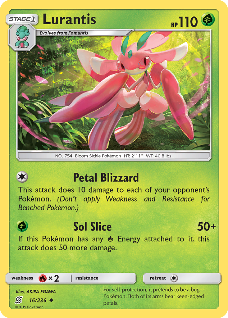 Lurantis (16/236) [Sun & Moon: Unified Minds] | Total Play