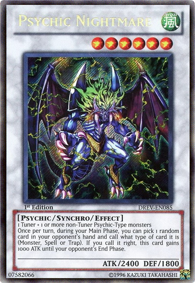 Psychic Nightmare [DREV-EN085] Secret Rare | Total Play