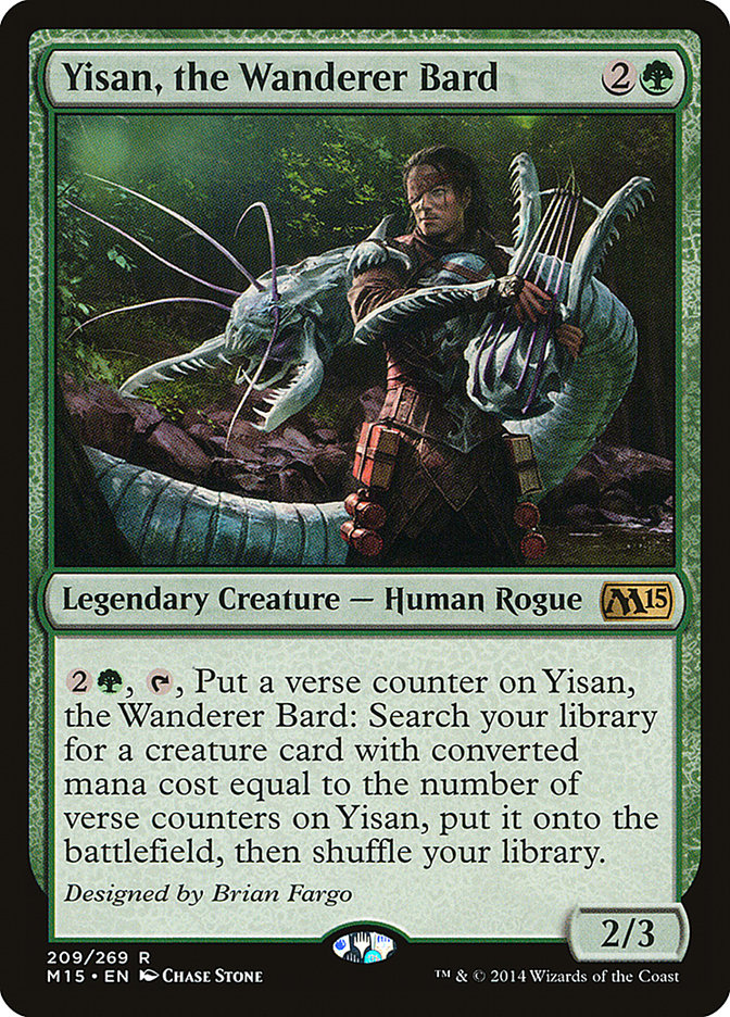 Yisan, the Wanderer Bard [Magic 2015] | Total Play