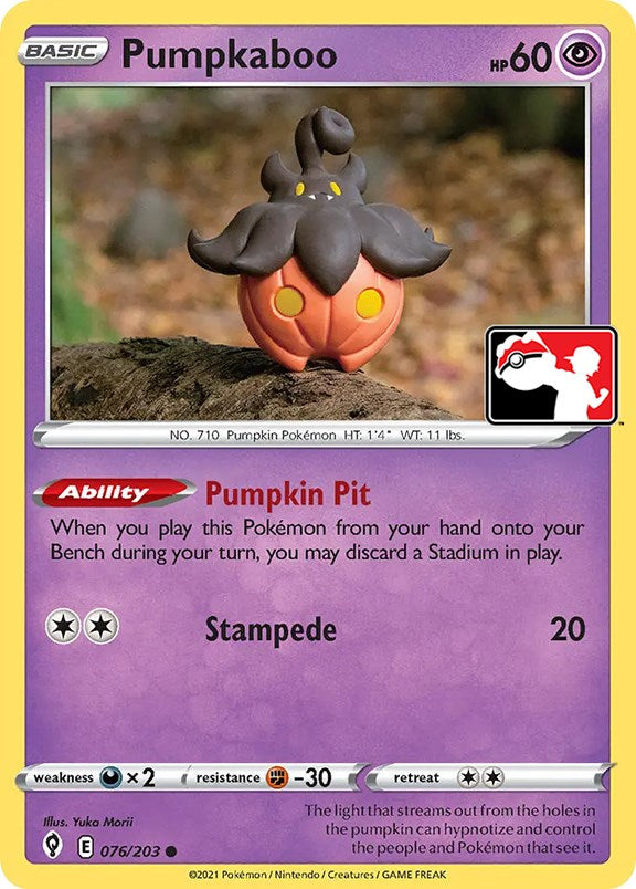 Pumpkaboo (076/203) [Prize Pack Series One] | Total Play