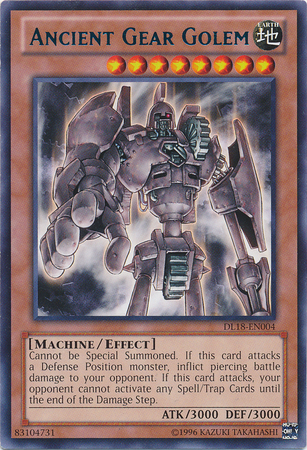 Ancient Gear Golem (Blue) [DL18-EN004] Rare | Total Play