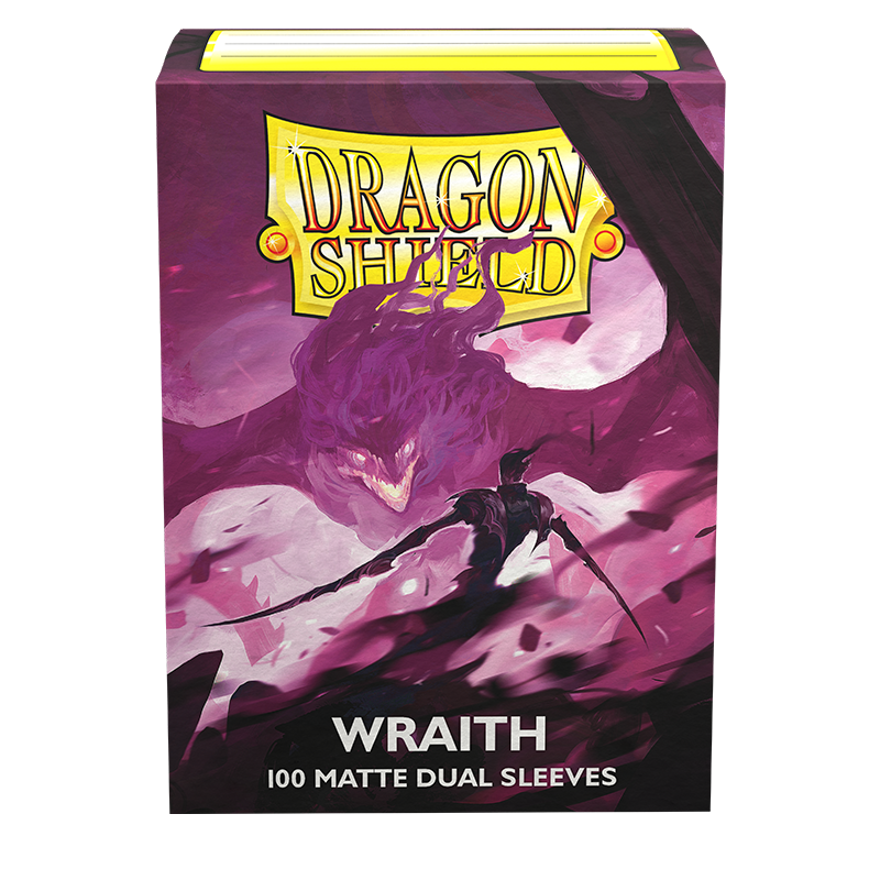 Dragon Shield: Standard 100ct Sleeves - Wraith (Dual Matte) | Total Play