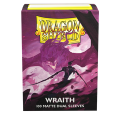 Dragon Shield: Standard 100ct Sleeves - Wraith (Dual Matte) | Total Play