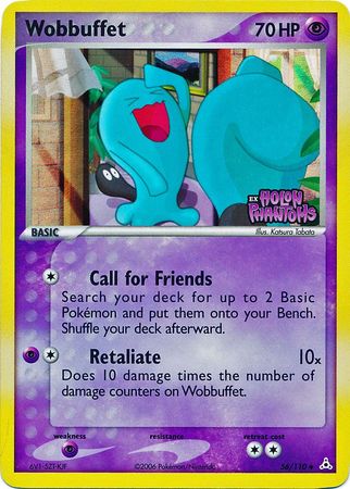 Wobbuffet (56/110) (Stamped) [EX: Holon Phantoms] | Total Play