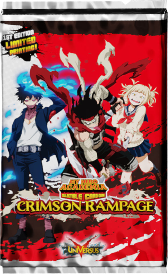 Crimson Rampage - Booster Pack (1st Edition) | Total Play