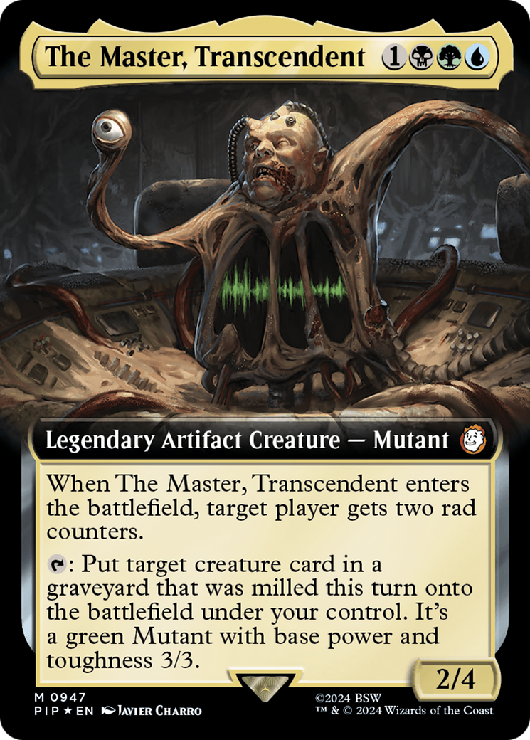 The Master, Transcendent (Extended Art) (Surge Foil) [Fallout] | Total Play