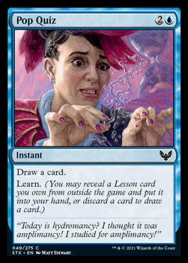 Pop Quiz [Strixhaven: School of Mages] | Total Play