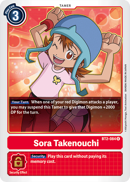 Sora Takenouchi [BT2-084] [Release Special Booster Ver.1.0] | Total Play