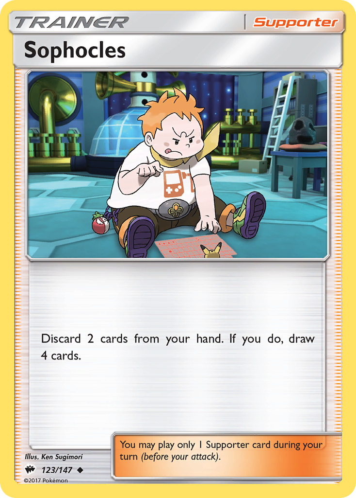 Sophocles (123/147) [Sun & Moon: Burning Shadows] | Total Play