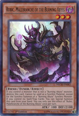 Rubic, Malebranche of the Burning Abyss [NECH-EN082] Ultra Rare | Total Play