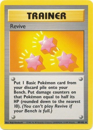 Revive (89/102) [Base Set Unlimited] | Total Play