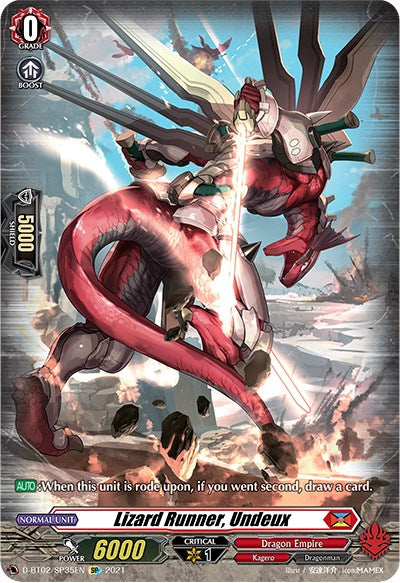 Lizard Runner, Undeux (D-BT02/SP35EN) [A Brush with the Legends] | Total Play