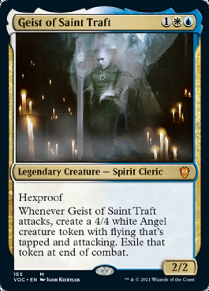 Geist of Saint Traft [Innistrad: Crimson Vow Commander] | Total Play