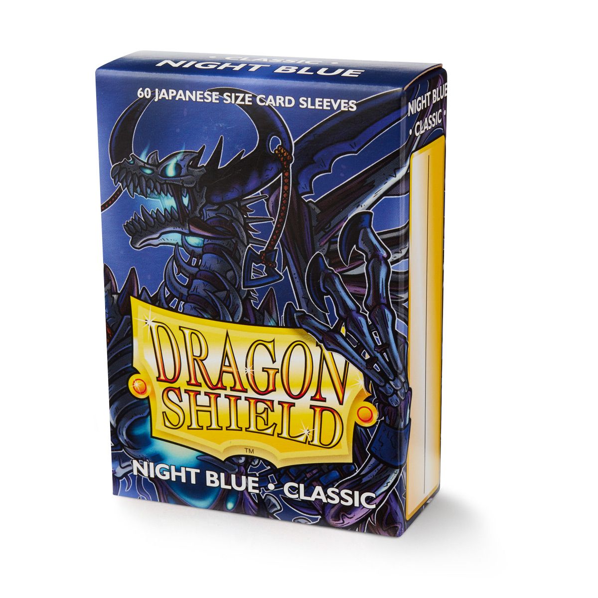 Dragon Shield: Japanese Size 60ct Sleeves - Night Blue Zugai (Classic) | Total Play
