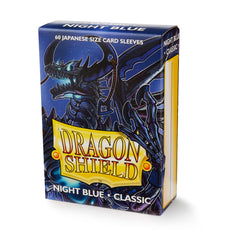 Dragon Shield: Japanese Size 60ct Sleeves - Night Blue Zugai (Classic) | Total Play