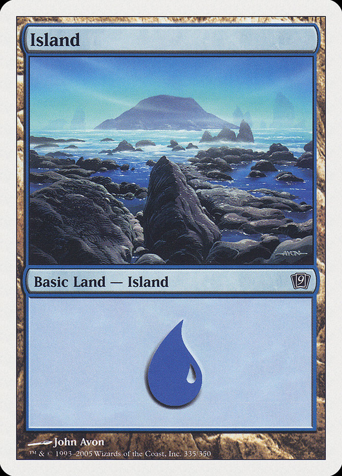 Island (335) [Ninth Edition] | Total Play