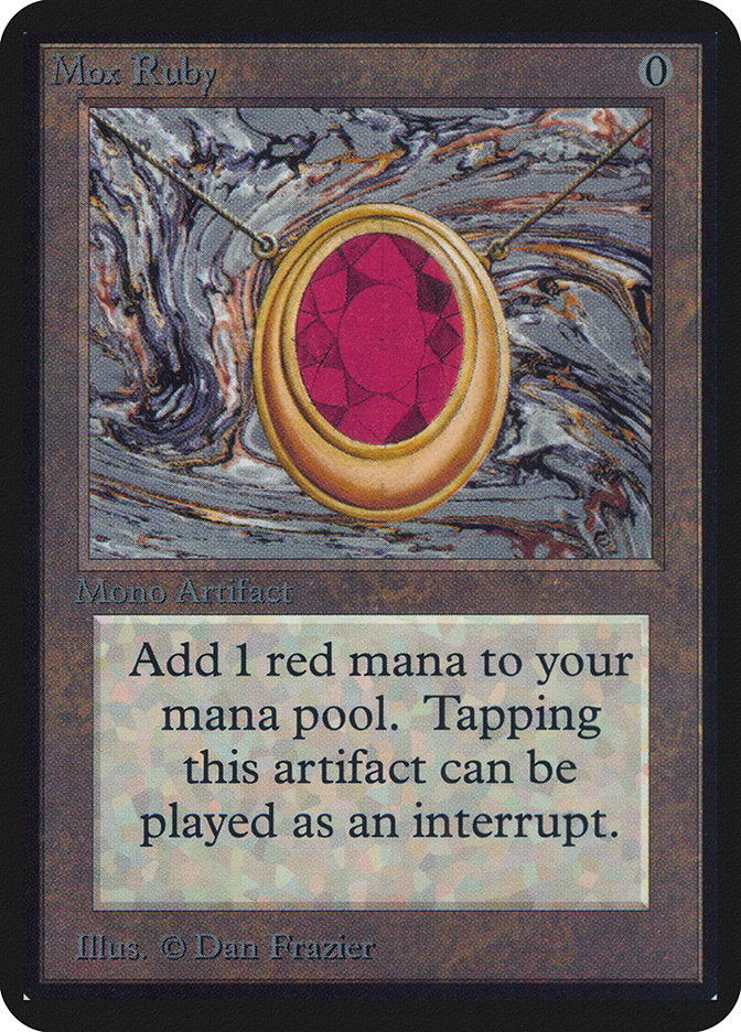 Mox Ruby [Alpha Edition] | Total Play