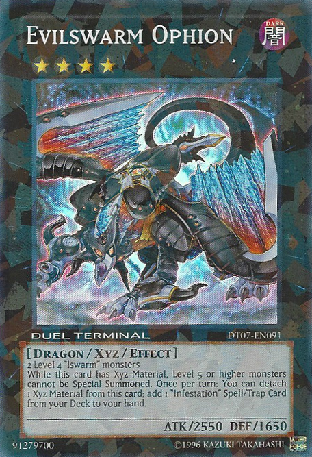Evilswarm Ophion [DT07-EN091] Super Rare | Total Play