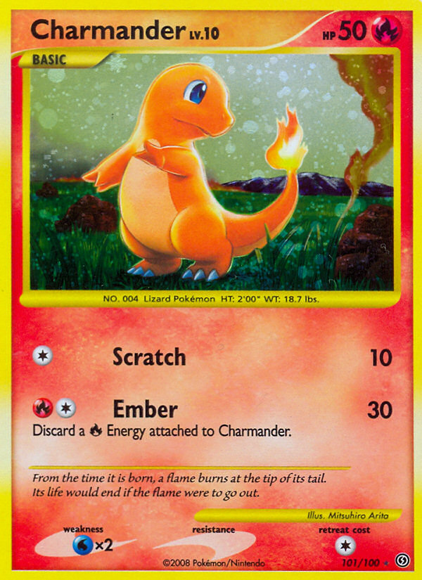 Charmander (101/100) [Diamond & Pearl: Stormfront] | Total Play