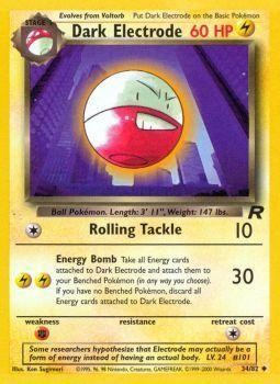 Dark Electrode (34/82) [Team Rocket Unlimited] | Total Play