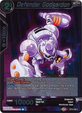 Defender Godgardon (BT8-099_PR) [Malicious Machinations Prerelease Promos] | Total Play