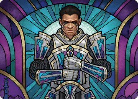 Aron, Benalia's Ruin Art Card [Dominaria United Art Series] | Total Play