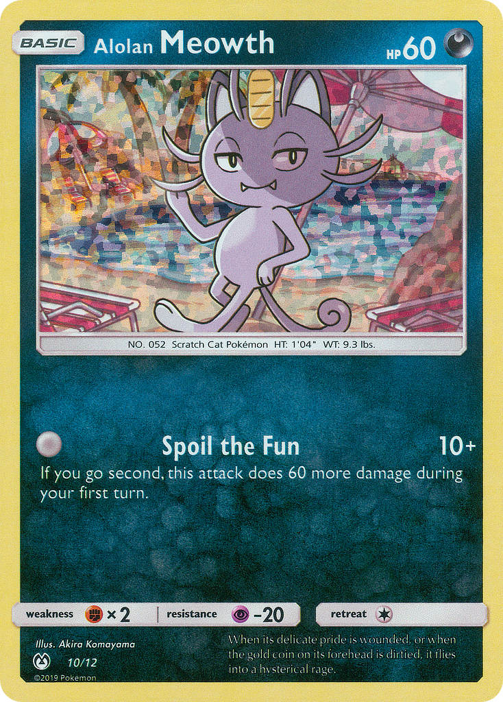 Alolan Meowth (10/12) [McDonald's Promos: 2019 Collection] | Total Play