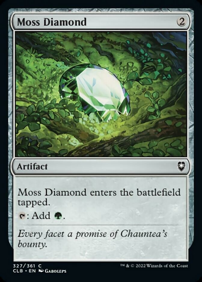 Moss Diamond [Commander Legends: Battle for Baldur's Gate] | Total Play