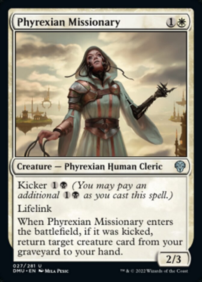 Phyrexian Missionary [Dominaria United] | Total Play