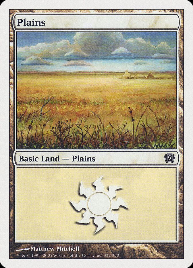 Plains (332) [Ninth Edition] | Total Play