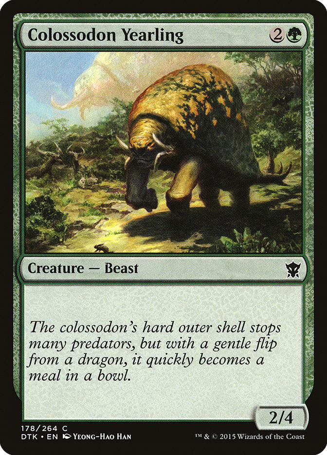 Colossodon Yearling [Dragons of Tarkir] | Total Play