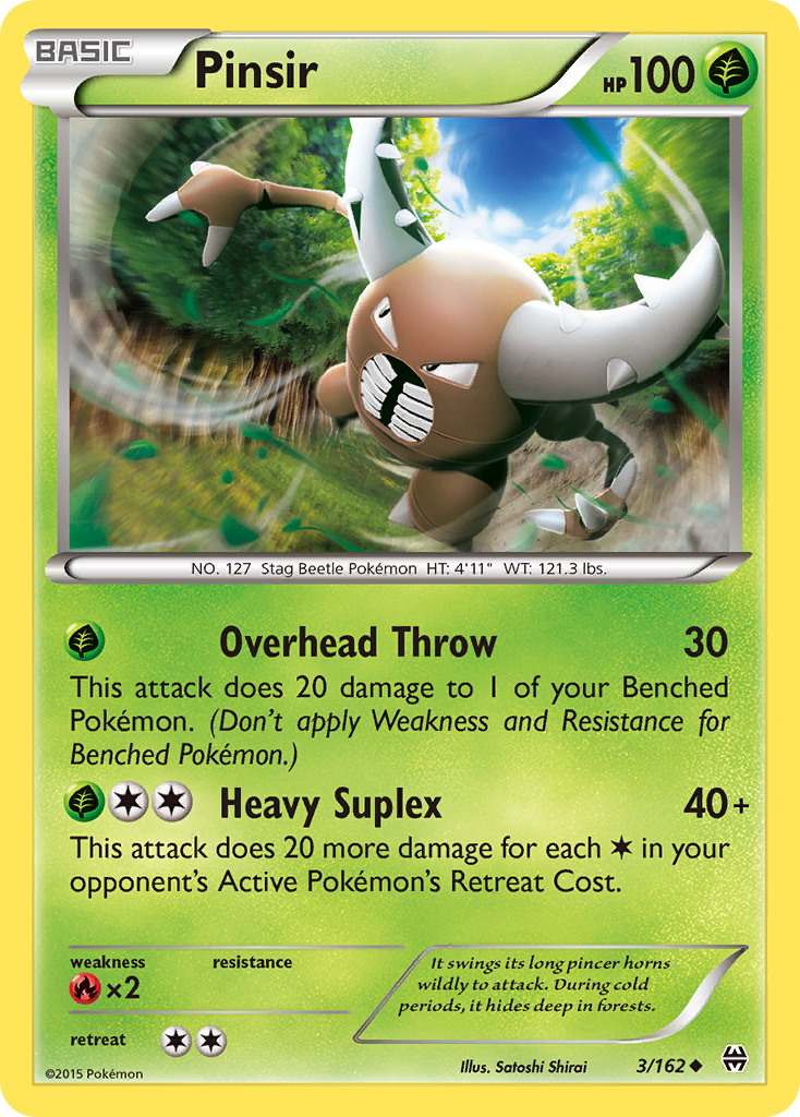 Pinsir (3/162) [XY: BREAKthrough] | Total Play