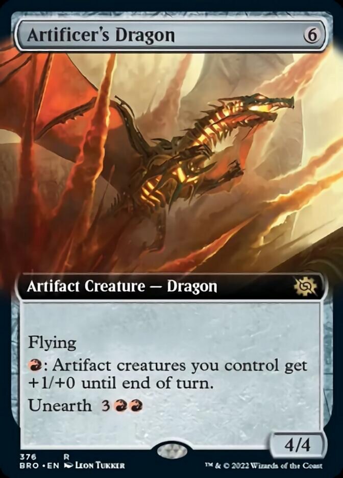 Artificer's Dragon (Extended Art) [The Brothers' War] | Total Play