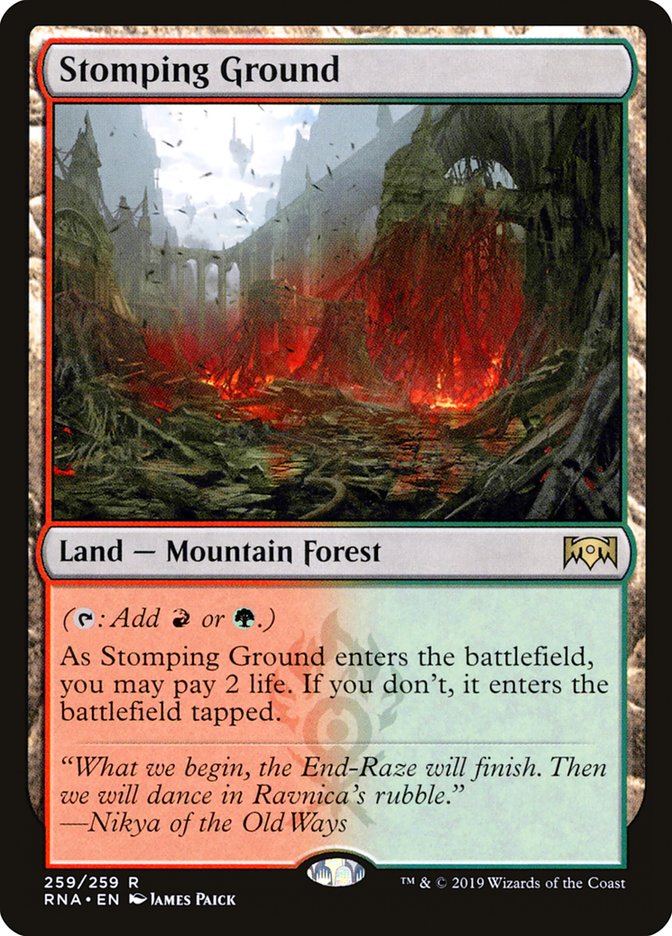 Stomping Ground [Ravnica Allegiance] | Total Play