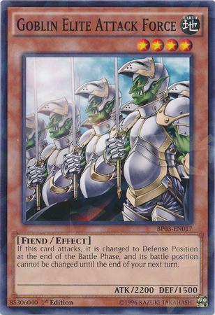 Goblin Elite Attack Force [BP03-EN017] Shatterfoil Rare | Total Play