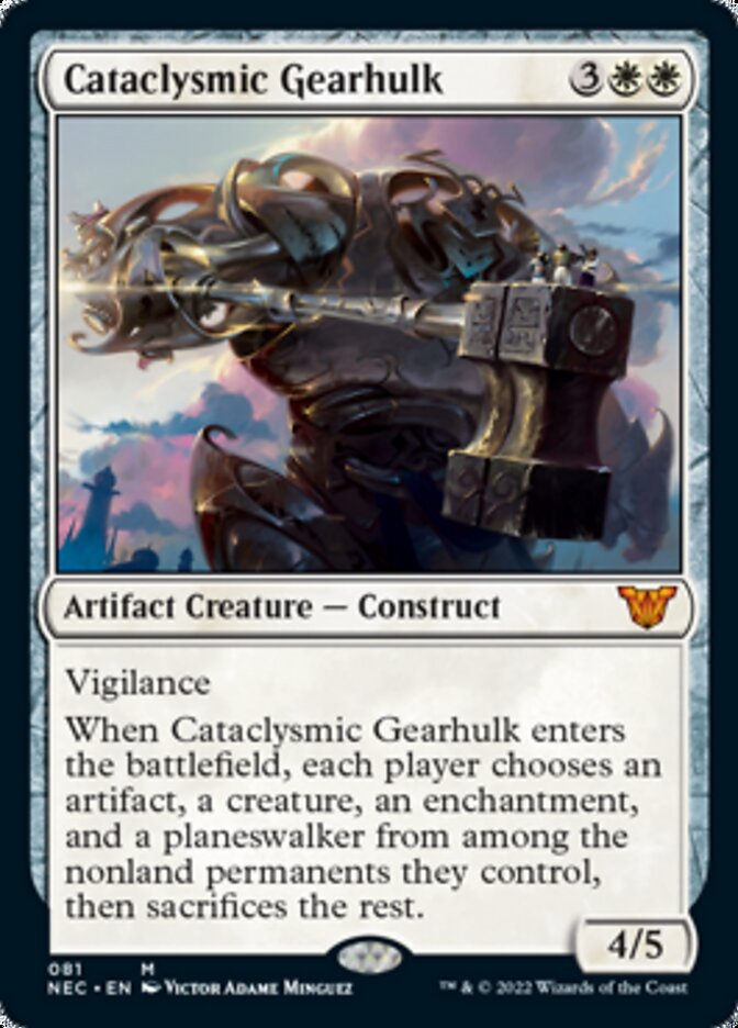 Cataclysmic Gearhulk [Kamigawa: Neon Dynasty Commander] | Total Play