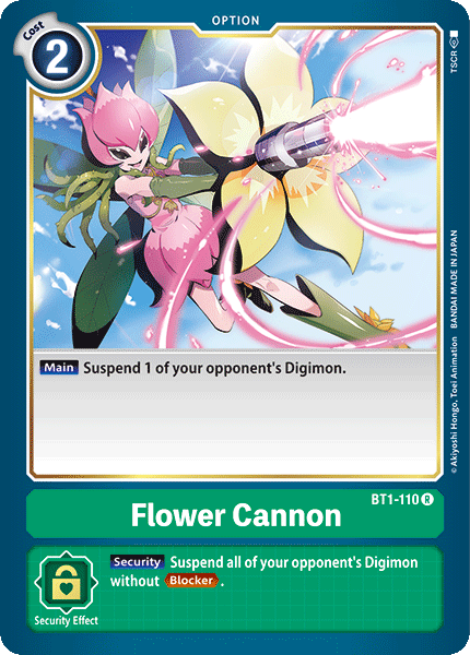 Flower Cannon [BT1-110] [Release Special Booster Ver.1.0] | Total Play