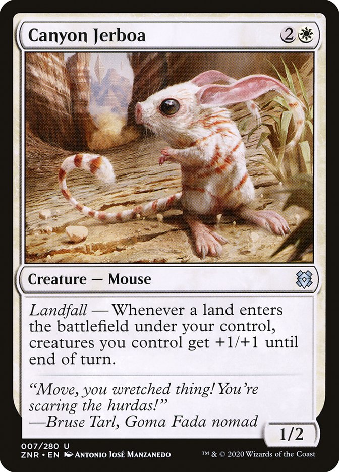 Canyon Jerboa [Zendikar Rising] | Total Play