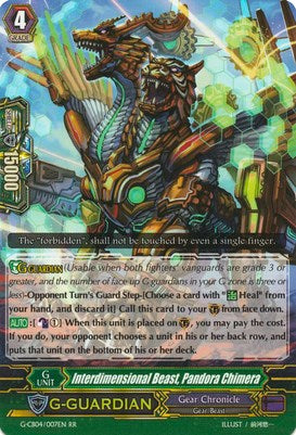 Interdimensional Beast, Pandora Chimera (G-CB04/007EN) [Gear of Fate] | Total Play