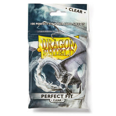 Dragon Shield: Standard Size 100ct Inner Sleeves - Perfect Fit (Clear 'Sanctus') | Total Play