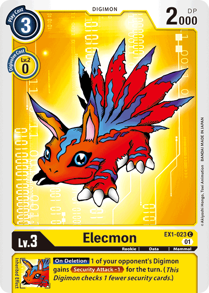 Elecmon [EX1-023] [Classic Collection] | Total Play