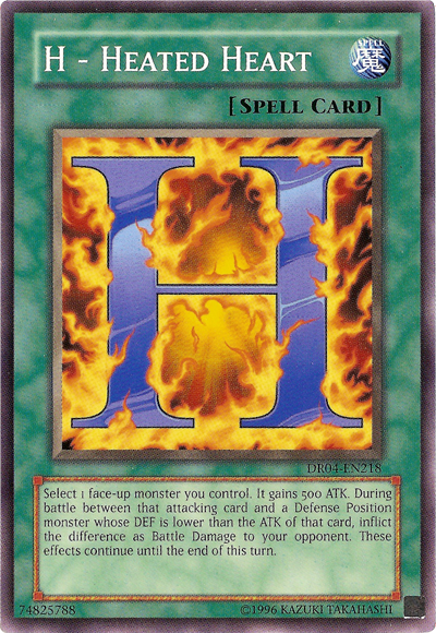 H - Heated Heart [DR04-EN218] Common | Total Play