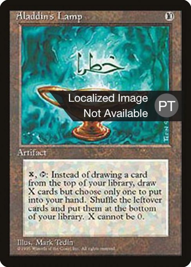 Aladdin's Lamp [Fourth Edition (Foreign Black Border)] | Total Play