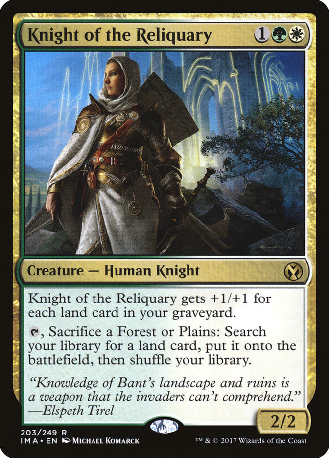 Knight of the Reliquary [Iconic Masters] | Total Play