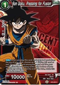 Son Goku, Prepping for Fusion (BT6-005) [Magnificent Collection Gogeta Version] | Total Play