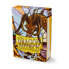 Dragon Shield: Japanese Size 60ct Sleeves - Orange (Classic) | Total Play