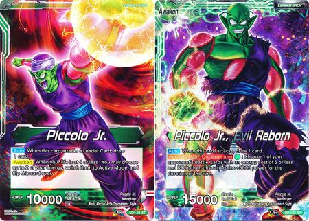 Piccolo Jr. // Piccolo Jr., Evil Reborn (SD4-01) [Oversized Cards] | Total Play