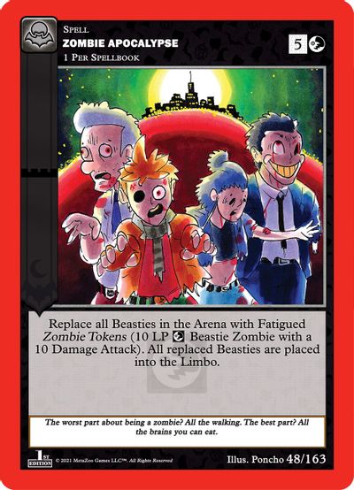 Zombie Apocalypse [Cryptid Nation: Nightfall First Edition] | Total Play