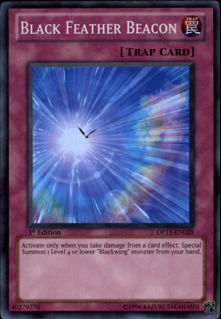 Black Feather Beacon [DP11-EN029] Super Rare | Total Play